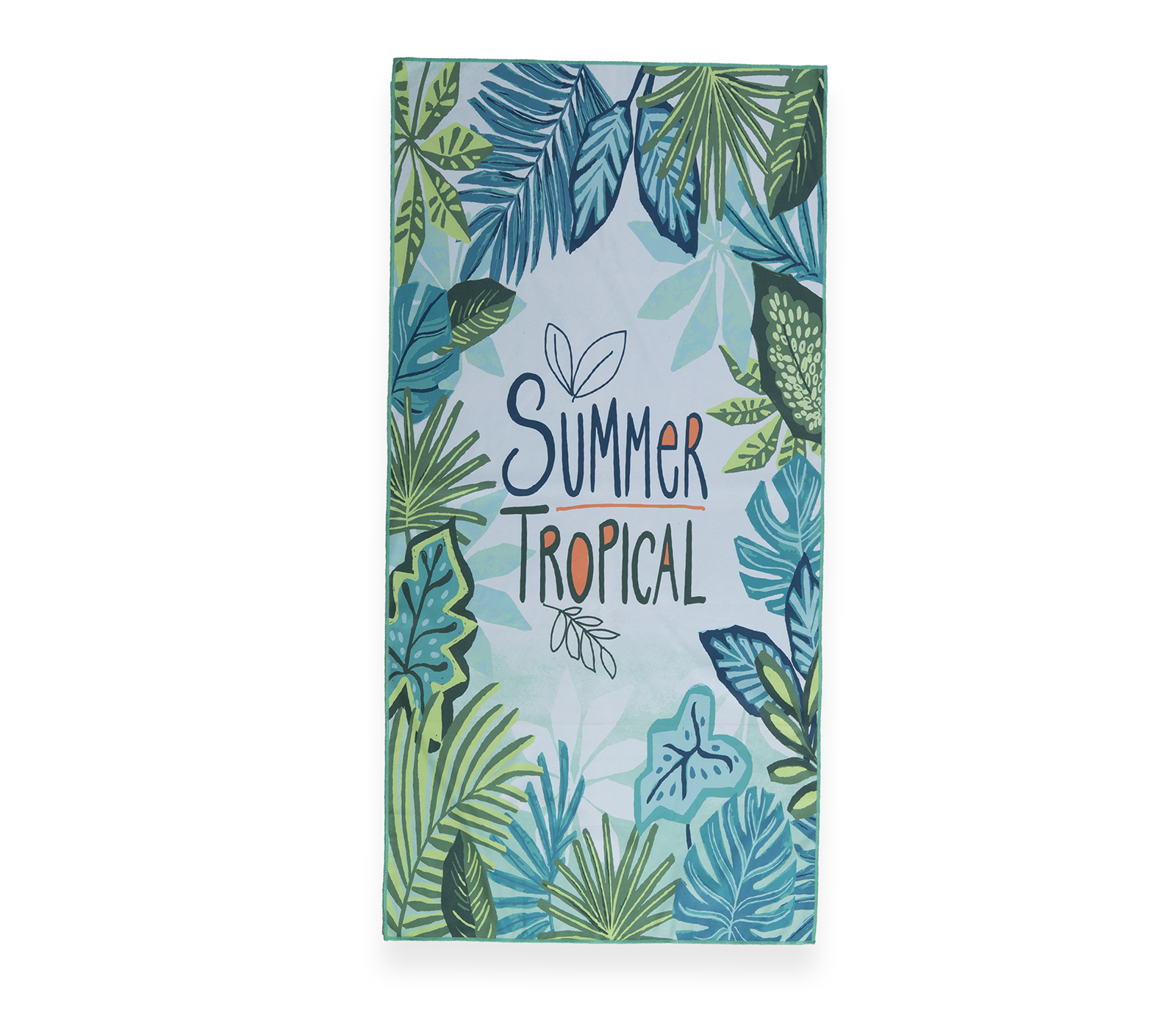 Παιδική Πετσέτα Θαλάσσης Nef-Nef Summer Tropical 75X150 Green