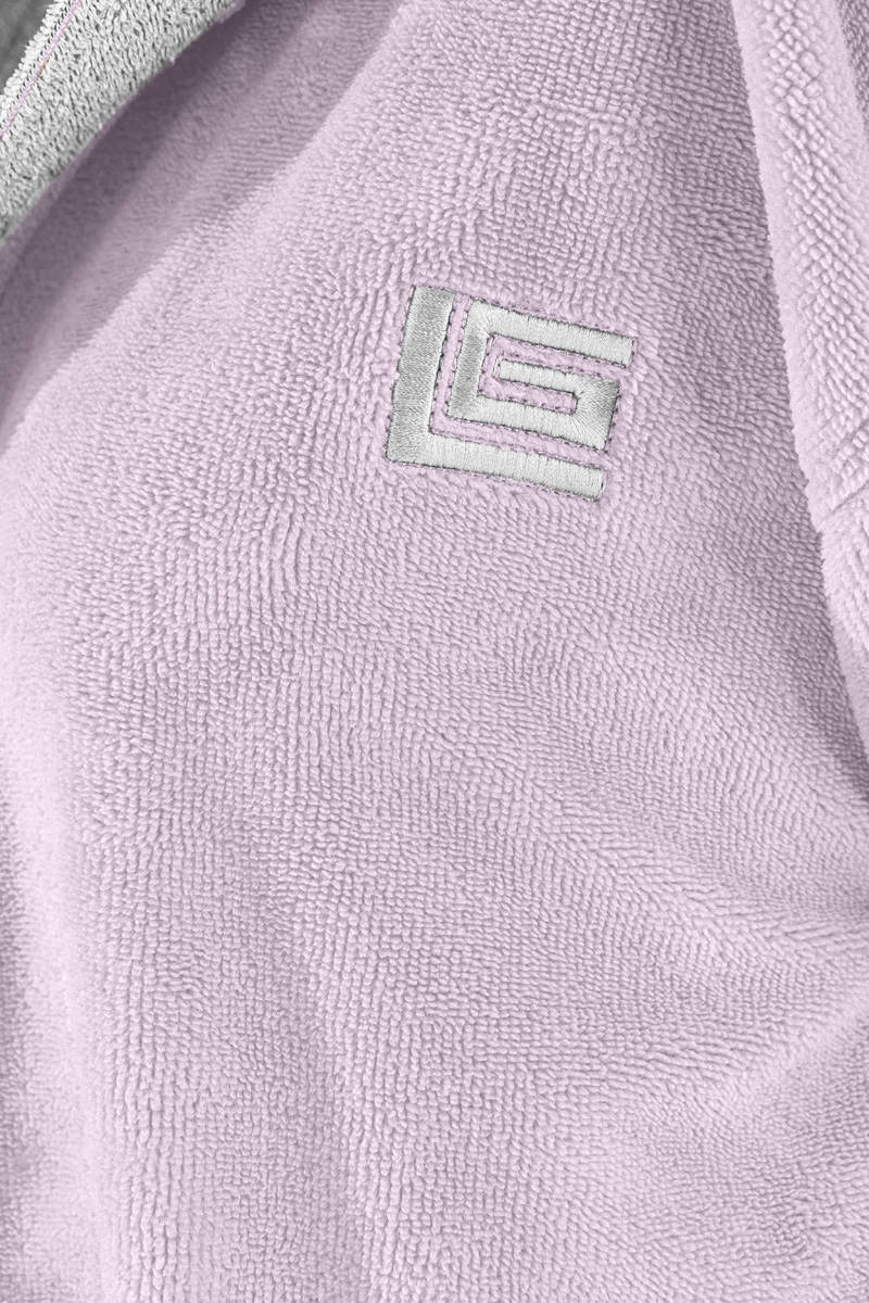 Μπουρνούζι Guy Laroche Monogram Lilac Medium 