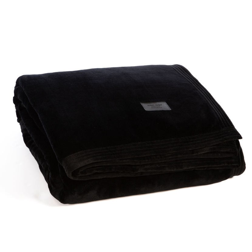 Κουβέρτα Υπέρδιπλη Nef-Nef Homeware Velosso 24 230X240 Black
