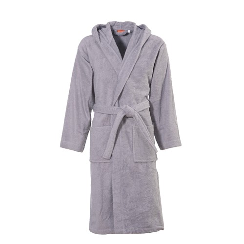 Μπουρνούζι Nef-Nef Homeware με Κουκούλα Comfort L.Grey Medium