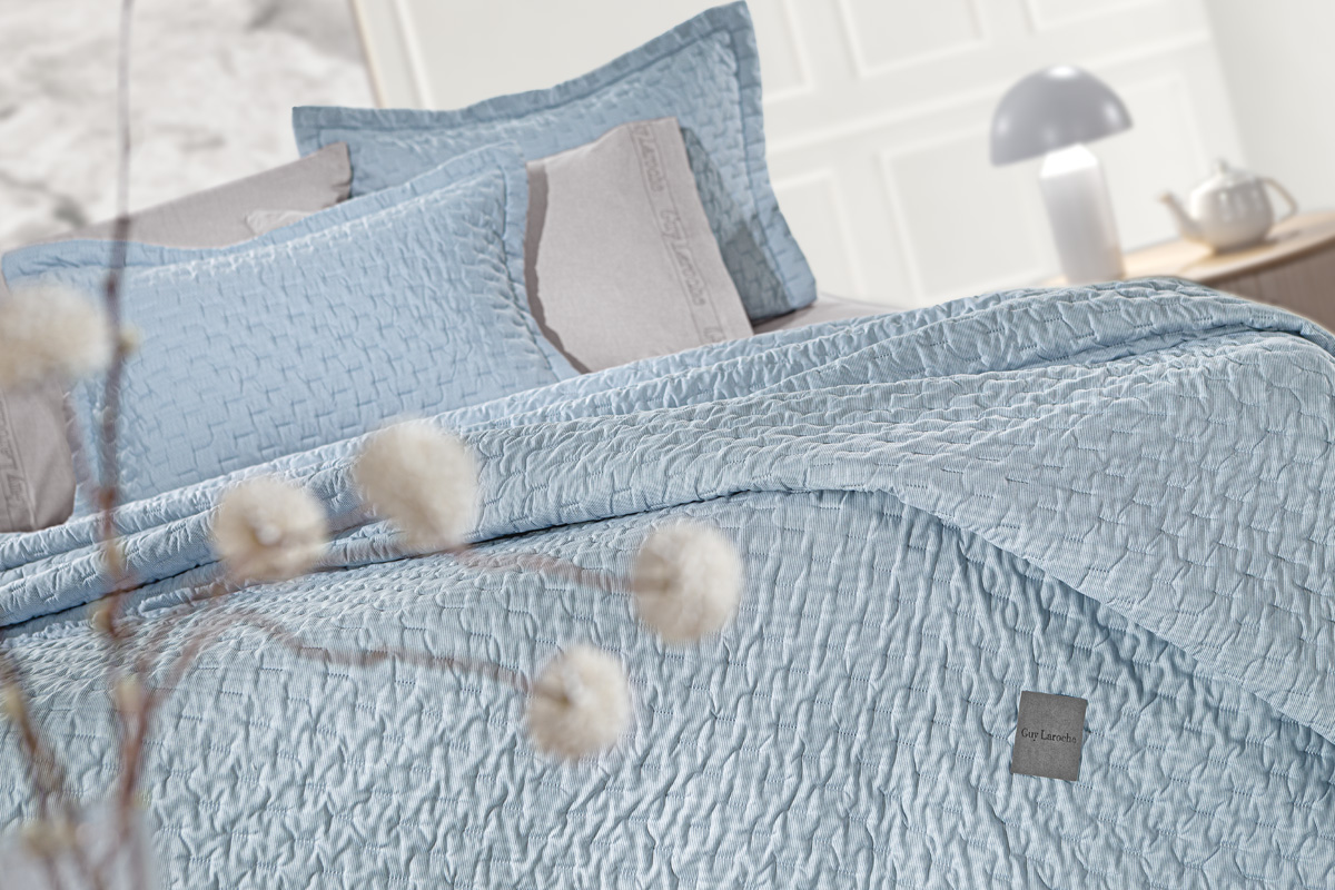 Κουβερλί King Size Guy Laroche (Σετ) Arden Denim 250X240