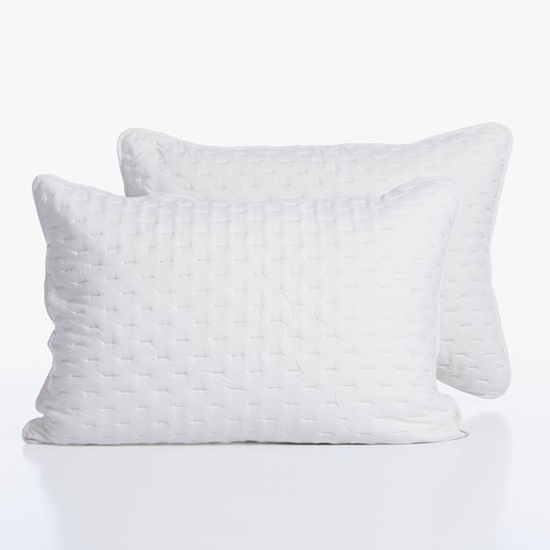Ζεύγος Μαξιλαροθήκες Nef-Nef Homeware Adelle 52x72 Ecru