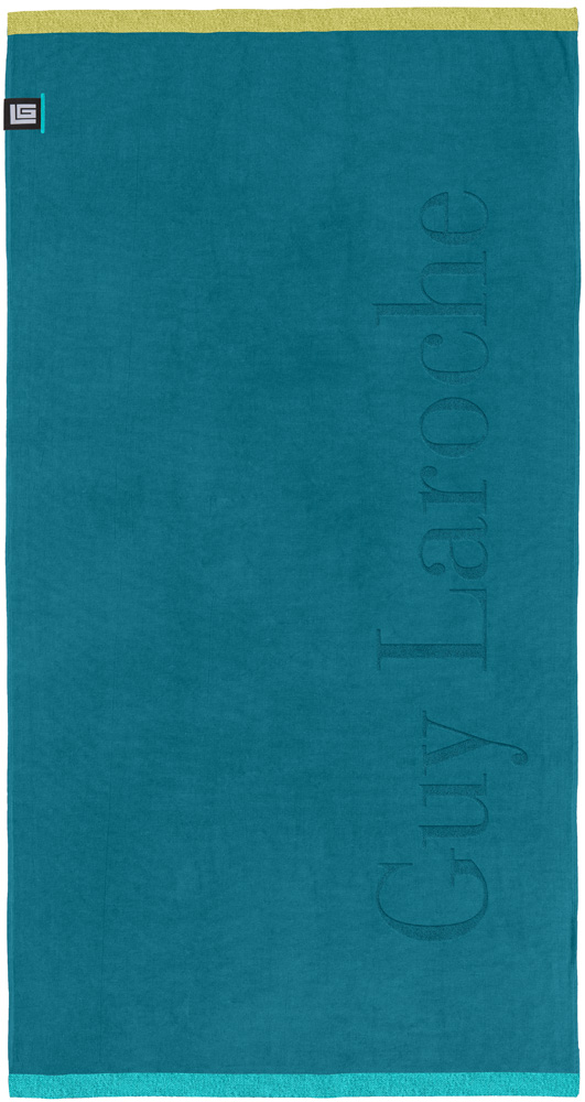 Πετσέτα Θαλάσσης Guy Laroche Double Petrol 90x180 