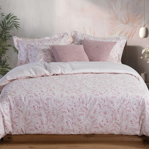 Κουβερλί Υπέρδιπλο Nef-Nef Homeware Mirelle 240Χ230 Ecru/Pink