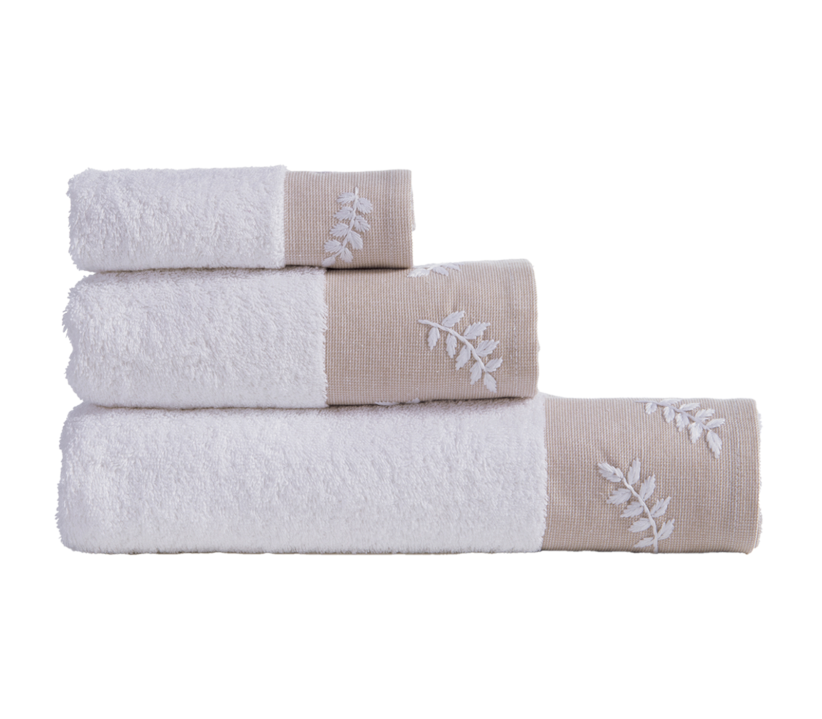 Σετ Πετσέτες Nef-Nef Homeware (3ΤΜΧ) Amaranda White