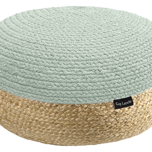 Πούφ Guy Laroche Maya Ottoman Washabi 50X50X25