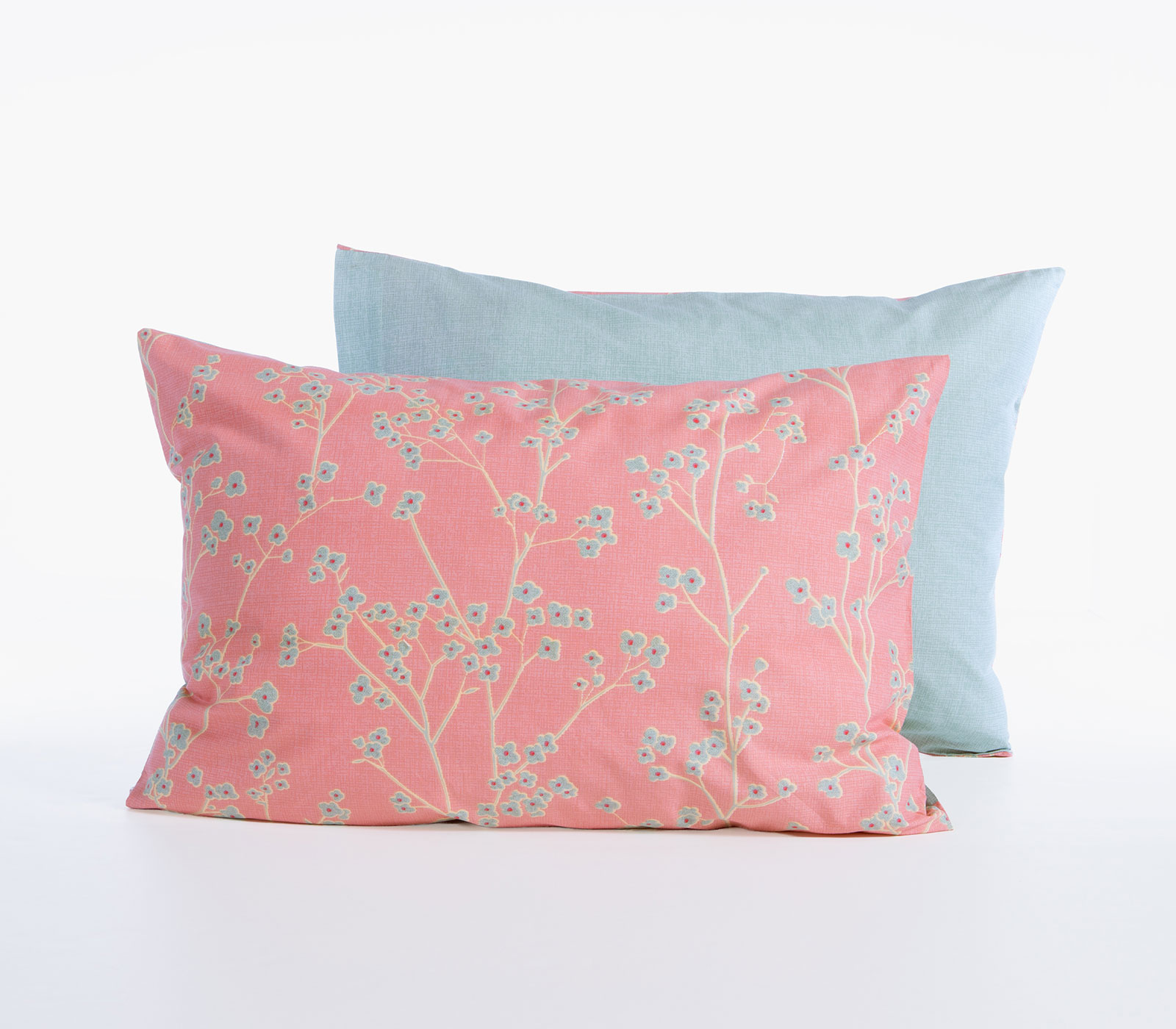 Μαξιλαροθήκη Nef-Nef Homeware Floriva 52Χ72 Coral