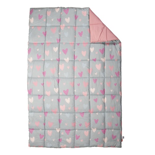 Παιδικό Πάπλωμα Nef-Nef Homeware Hearts Attact 160x220 Pink