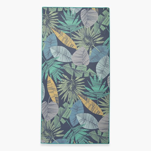 Πετσέτα Θαλάσσης Nef-Nef Homeware Leaferio 80X160 Dark Blue