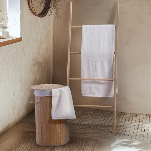 Καλάθι Απλύτων Nef-Nef Homeware Bamboo Drop 34X57 Natural