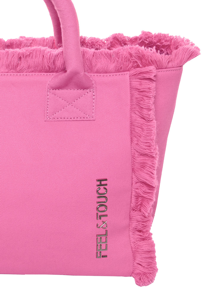 Τσάντα Χειρός Θαλάσσης Feel & Touch Caribbean Pink