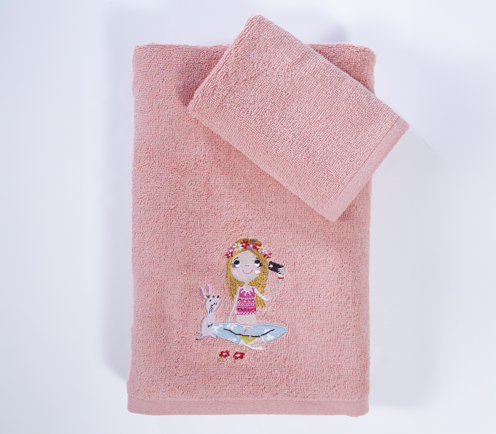 Παιδικές Πετσέτες Nef-Nef Homeware (Σετ) Camping Coral 