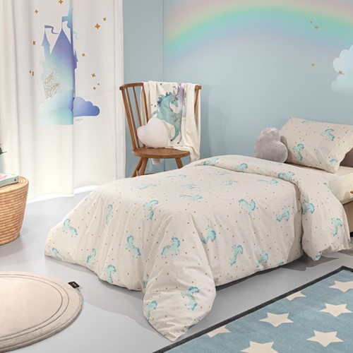 Παιδική Παπλωματοθήκη Saint Clair (Σετ) Pinto 165X225 Aqua