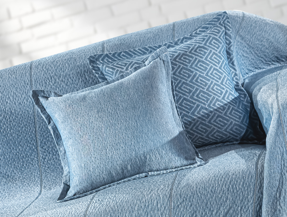 Διακοσμητικό Μαξιλάρι Guy Laroche (χωρίς γέμιση) Soho Denim 50X50