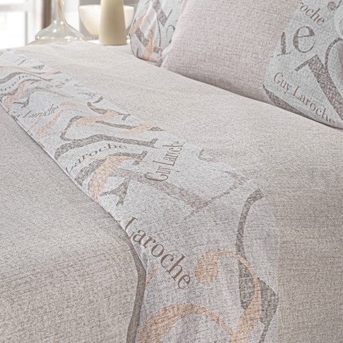 Σεντόνια King Size Guy Laroche (Σετ) Passport Beige 270X265