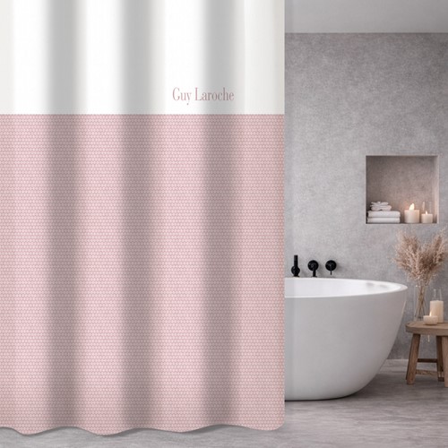 Κουρτίνα Μπάνιου Guy Laroche Sandy Old Pink 240X185