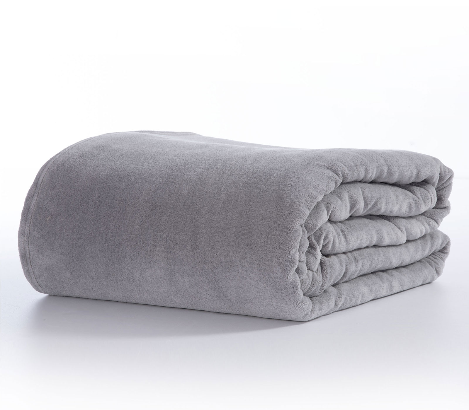 Κουβέρτα Fleece Nef-Nef Yπέρδιπλη 220Χ240 Cosy L.Grey