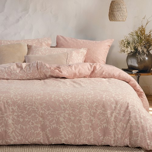 Σεντόνια Φανελένια Μονά Nef-Nef Homeware (Σετ) Issual 160x260 Pink