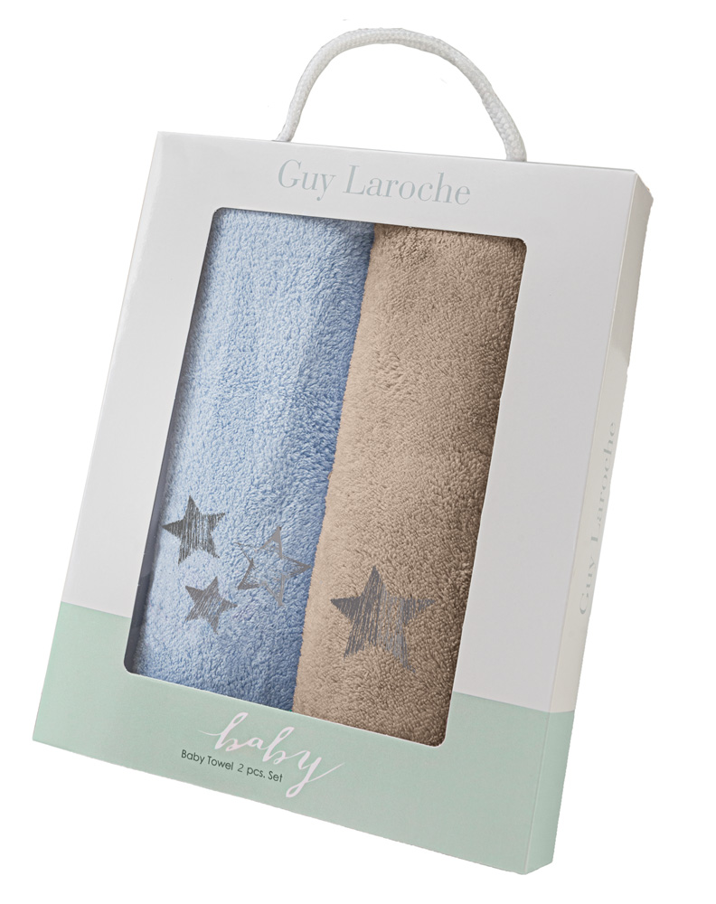  Βρεφικές Πετσέτες Guy Laroche (Σετ) Baby Towels Boy 1 (35X50)