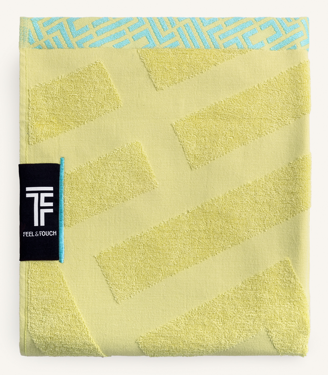 Πετσέτα Θαλάσσης Fresh Feel & Touch Lime (90X180)