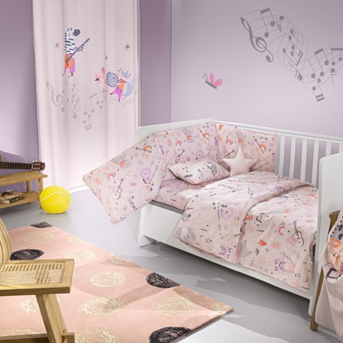 Βρεφικά Σεντόνια Saint Clair (Σετ) Jazz Lilac 115X175