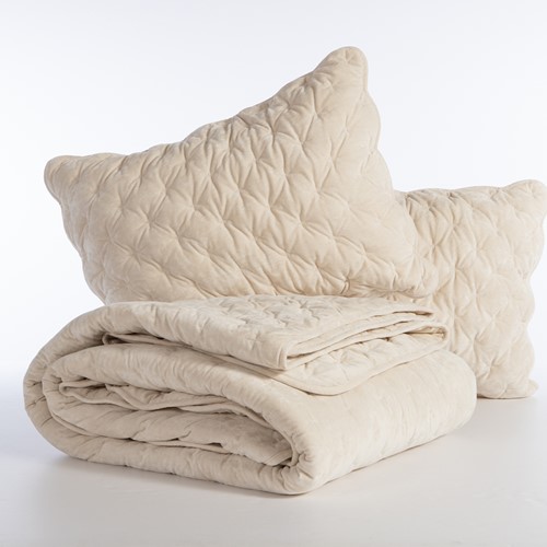 Κουβερλί Υπέρδιπλο Nef-Nef Homeware Priver 230x240 Ecru