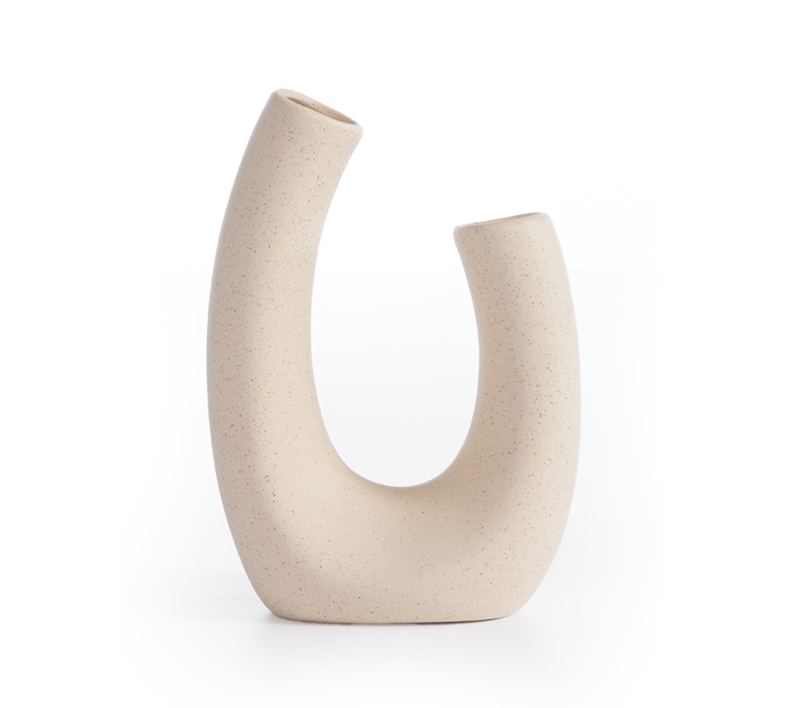 Διακοσμητικό Κεραμικό Βαζάκι Nef-Nef Homeware Limbo Ecru