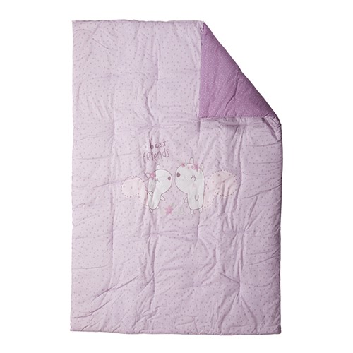 Βρεφικό Πάπλωμα Nef-Nef Homeware Best Friends 110x140 Mauve