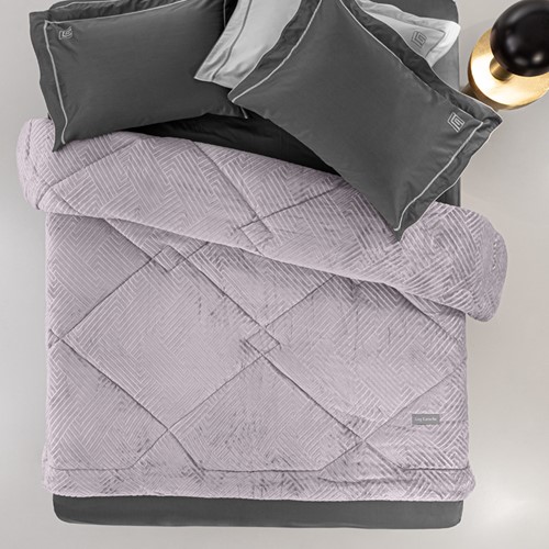 Κουβερτοπάπλωμα Υπέρδιπλο Guy Laroche York Melanze 220x240