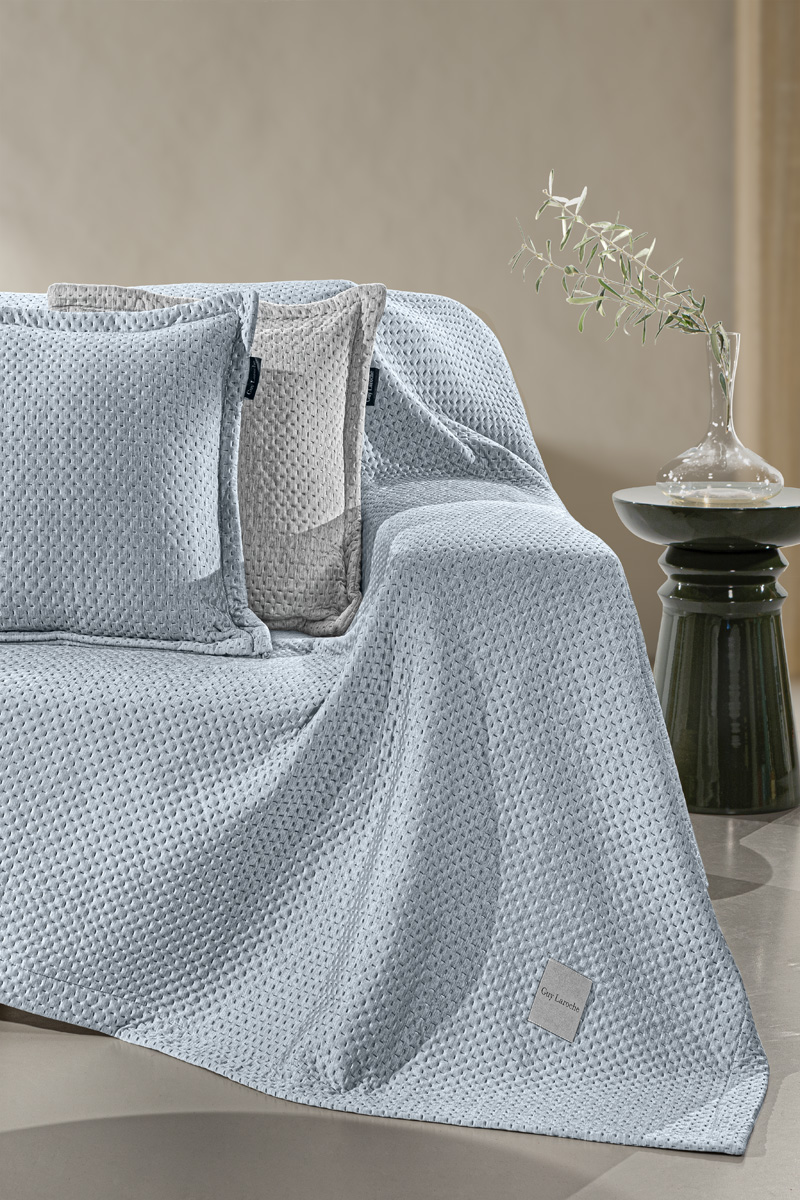 Ριχτάρι Τετραθεσίου Guy Laroche Cooling Denim 170X350 + Μαξιλάρι 45X45+3