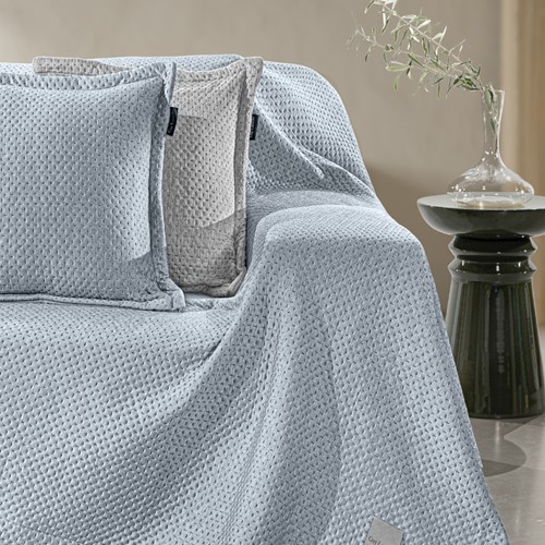 Ριχτάρι Τετραθεσίου Guy Laroche Cooling Denim 170X350 + Μαξιλάρι 45X45+3