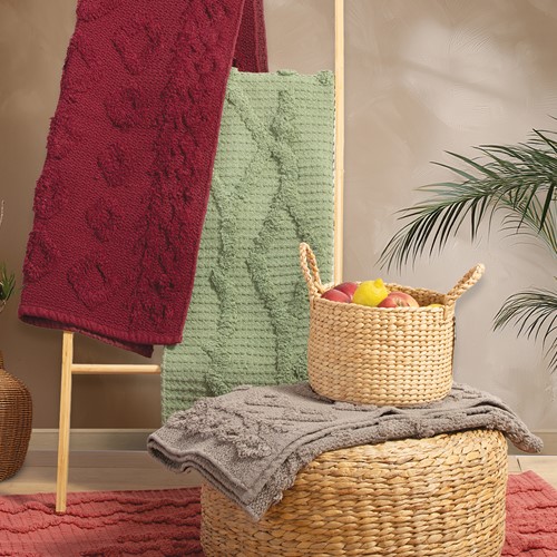 Χαλί Nef-Nef Homeware Houlio 70x140 Bordo