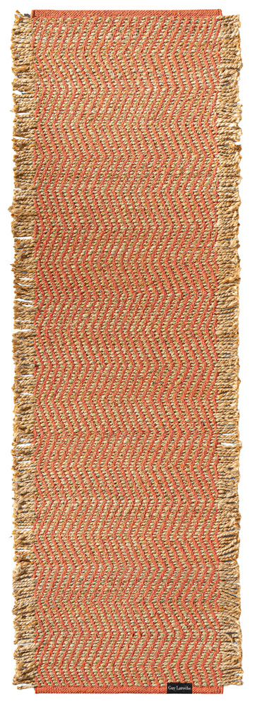 Χαλί Guy Laroche Zigk Zagk 60x200 Terra 