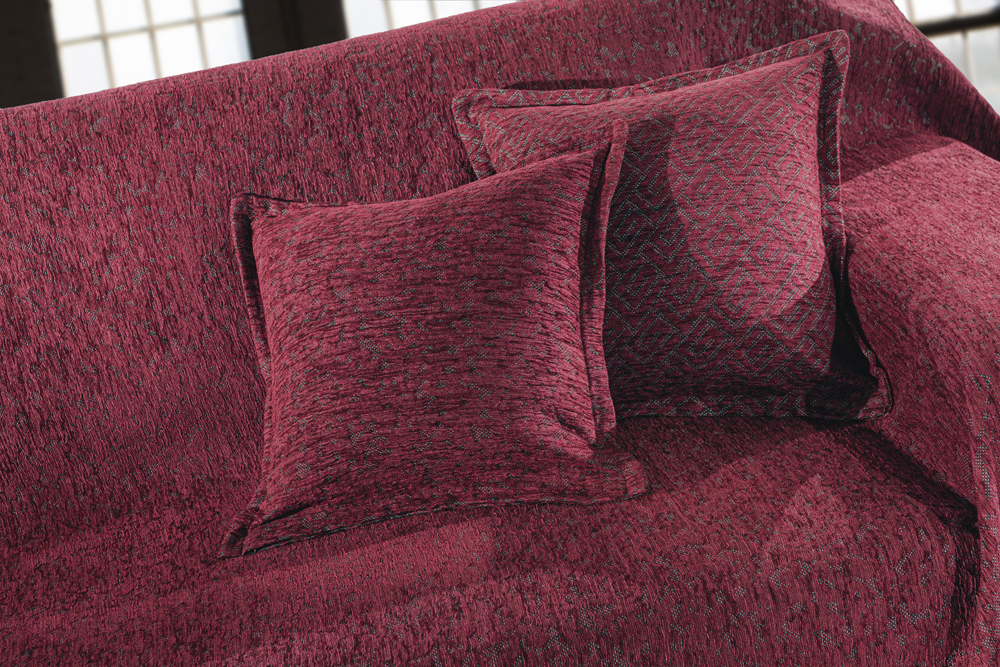 Mαξιλάρι Διακοσμητικό Guy Laroche 50X50 Matis Burgundy (χωρις γέμιση)