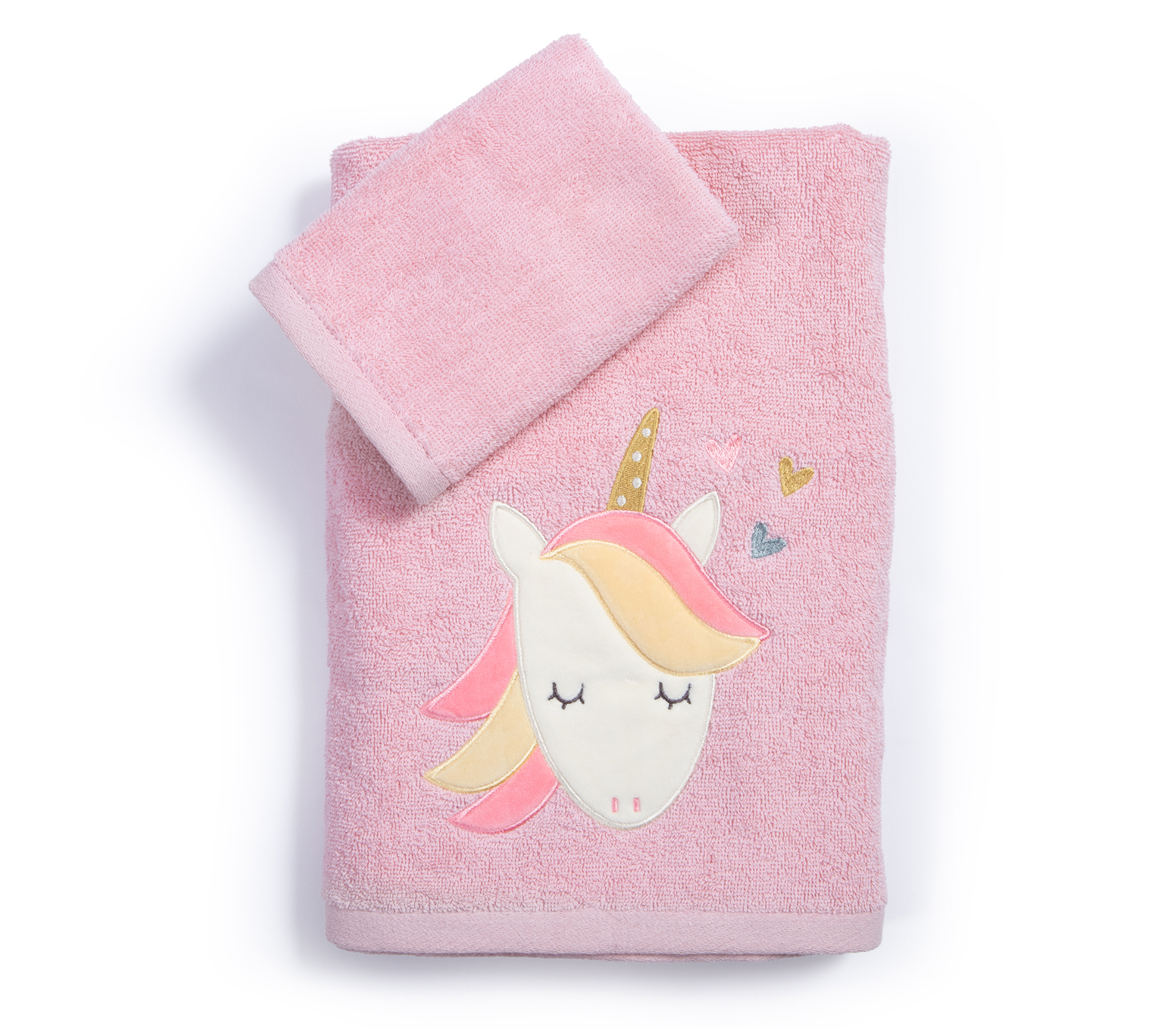 Παιδικές Πετσέτες Nef-Nef Homeware (Σετ) Unicorn Forever Pink