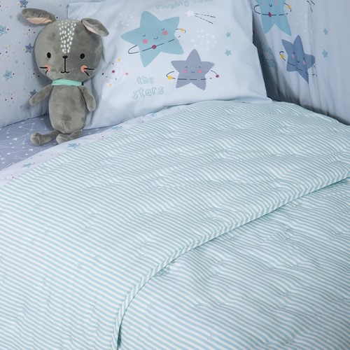 Βρεφικό Κουβερλί Nef-Nef Homeware Special 80x110 Aqua