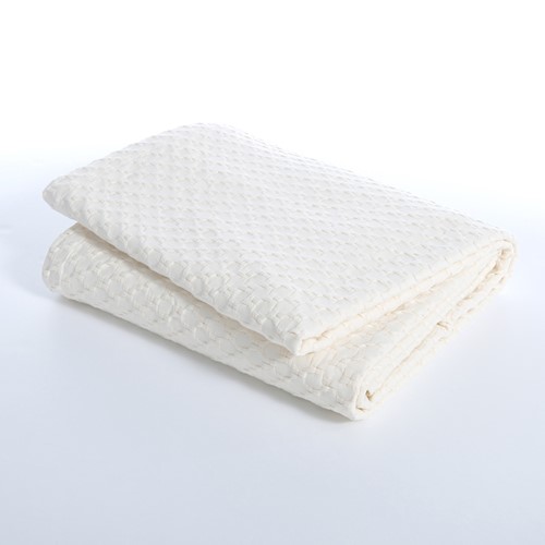 Πικέ Κουβέρτα Μονή Nef-Nef Homeware Elmer 160x240 Off White