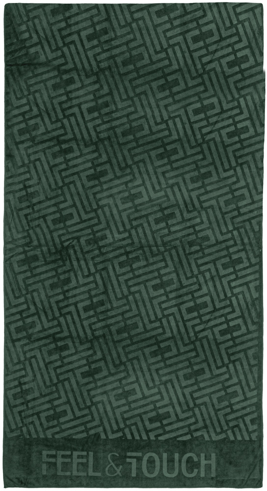 Πετσέτα Θαλάσσης Feel&Touch Icon Verde 90X170 