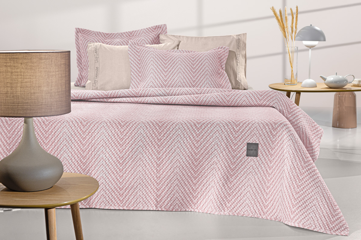 Κουβερλί King Size Guy Laroche (Σετ) Vera Pudra 250X240