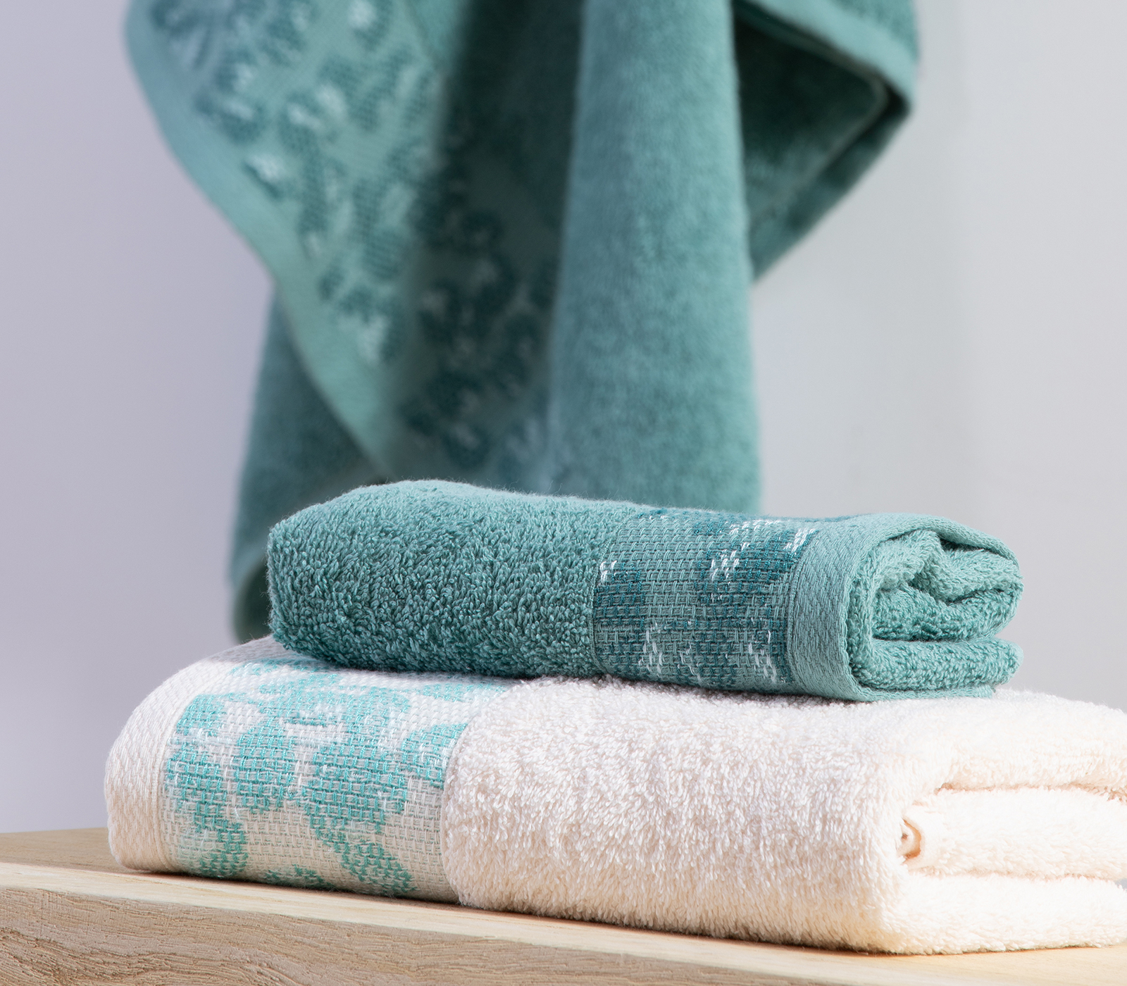 Πετσέτα Σώματος Nef-Nef Homeware Odete 70X140 Green