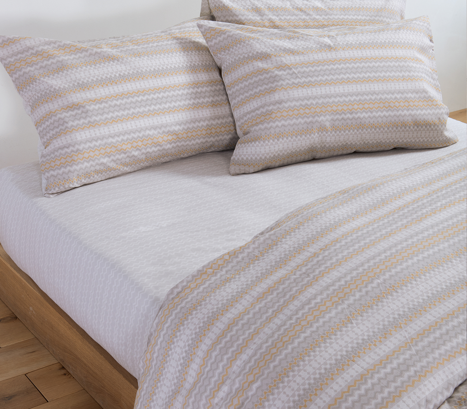 Σεντόνια Μονά Nef-Nef Homeware (Σετ) Quantro 170x270 Grey 