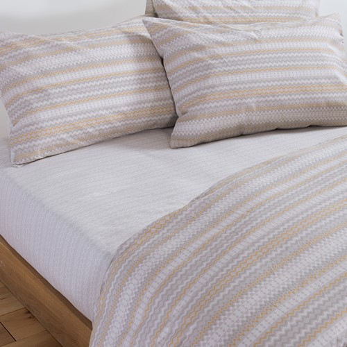 Σεντόνια Μονά Nef-Nef Homeware (Σετ) Quantro 170x270 Grey