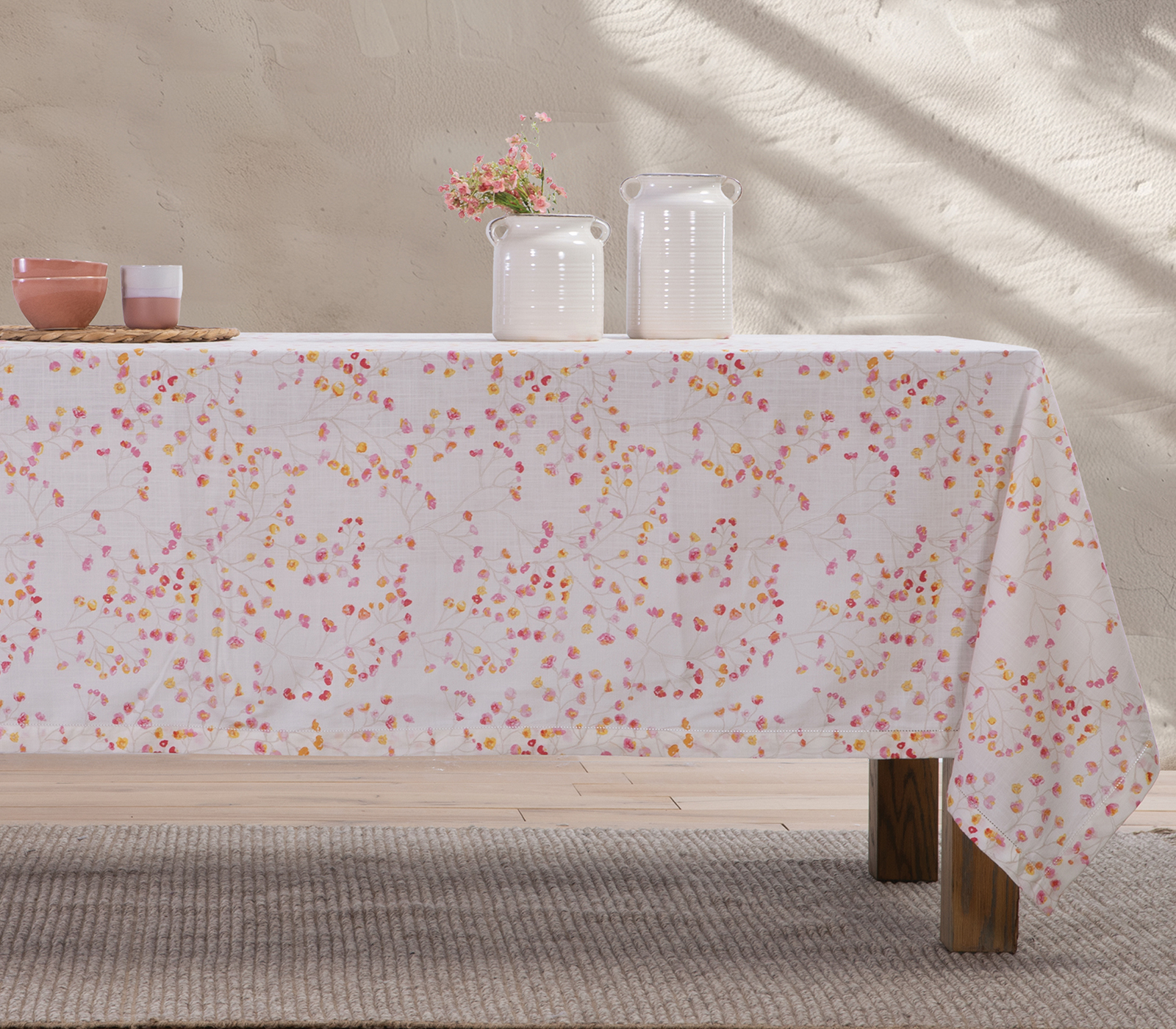 Τραπεζομάντηλο Nef-Nef Homeware Pleasant 150x300 Off White