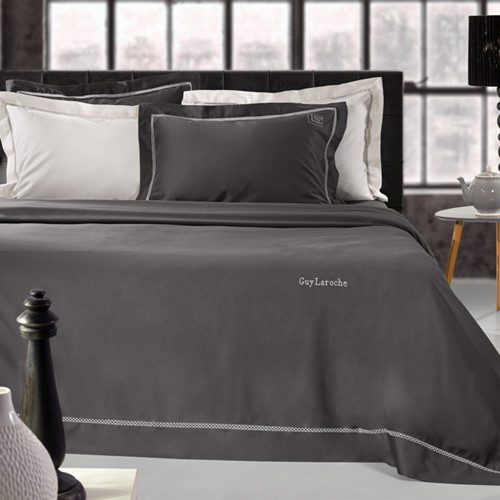 Παπλωματοθήκη King Size Guy Laroche Blend Anthracite 260X260