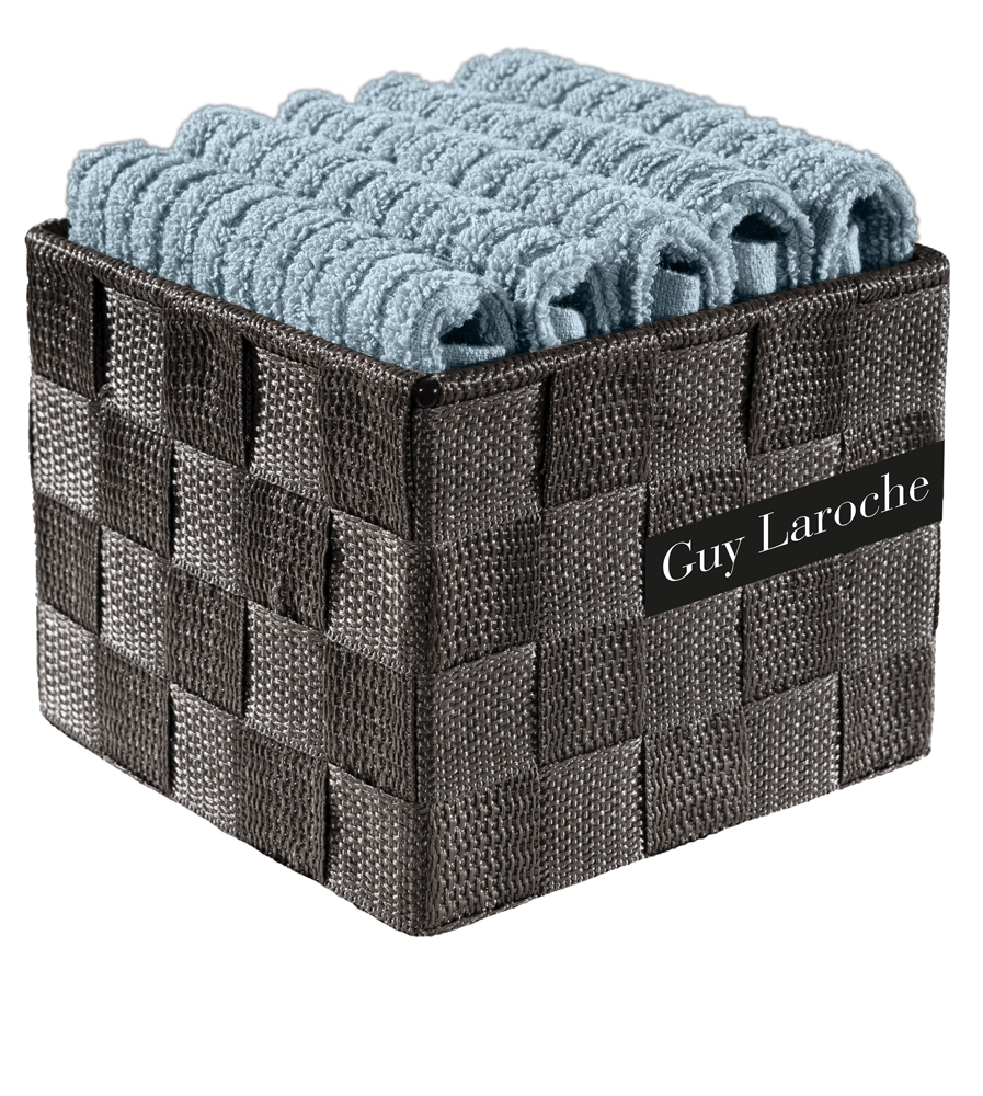 Σετ Λαβέτες Guy Laroche Be My Guest 6τμχ Σε Κουτί (30x30) Sky