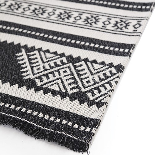 Χαλί Σαλονιού Royal Carpet Casa Cotton 1.57X2.30 - 22095 Black (All Season)