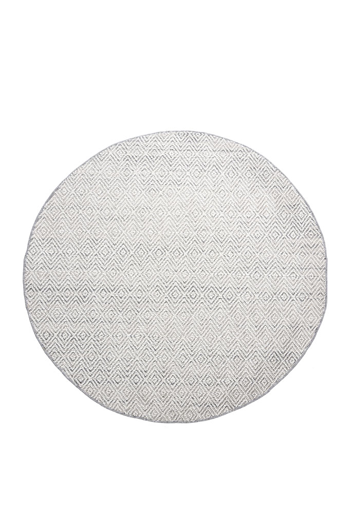 Χαλί Σαλονιού Linq 1.60 Round Royal Carpet - 7400C Anthracite/d.Grey