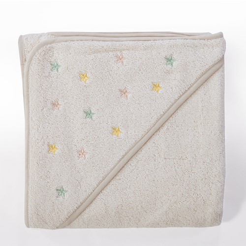 Βρεφική Κάπα Nef-Nef Homeware Happy 75x75 Ecru