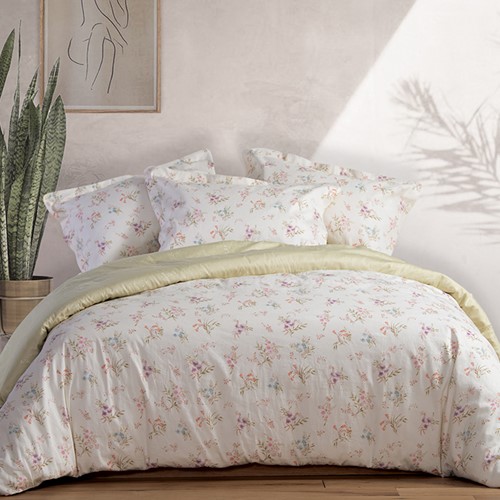 Κουβερλί Υπέρδιπλο Nef-Nef Vana 240x230 Ecru/Grey