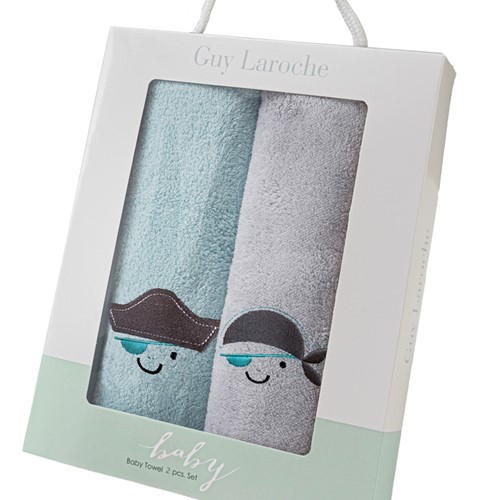 Βρεφικές Πετσέτες Guy Laroche (Σετ) Baby Towels Boy 4 (35X50)